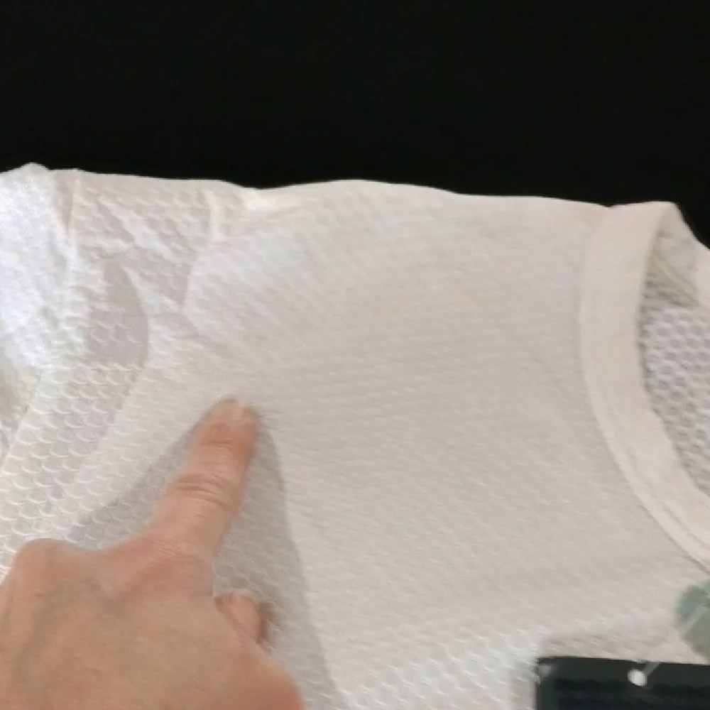 Nike Men's White Long Sleeve Tee - Picture 7 of 15